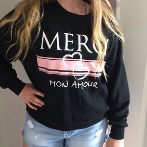 Cute ardenes cropped sweater